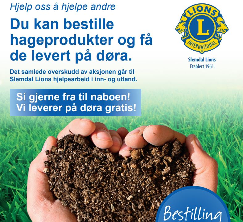 Artikkelbilde til artikkelen ÅRLIG HAGEAKSJON AV SLEMDAL LIONS